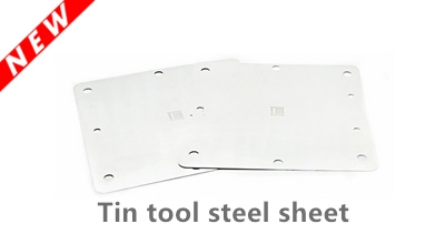 Tin tool steel sheet