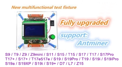 Antminer universal chip fixture test fixture