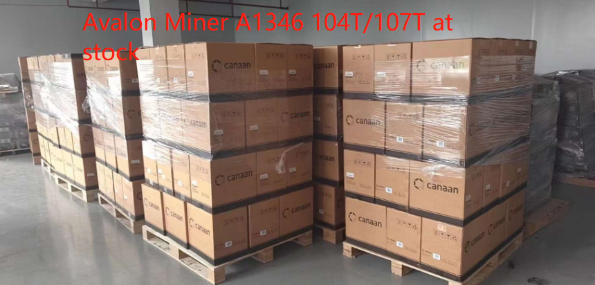 Avalon Miner A1346 At stock